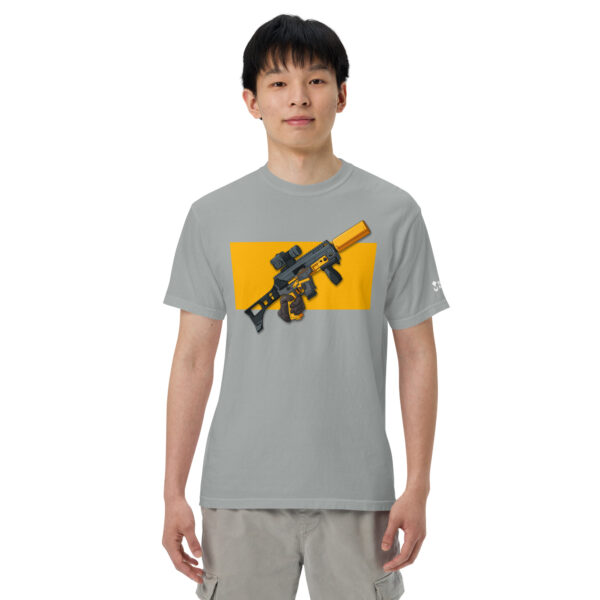 Mac n Cheese v2.5 Unisex Garment-Dyed Heavyweight T-Shirt - Image 11