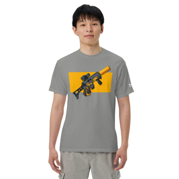 Mac n Cheese v2.5 Unisex Garment-Dyed Heavyweight T-Shirt - Image 9